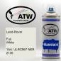Preview: Land-Rover, Fuji White, 1AA / JLRC867 NER 2135: 400ml Sprühdose, von ATW Autoteile West.